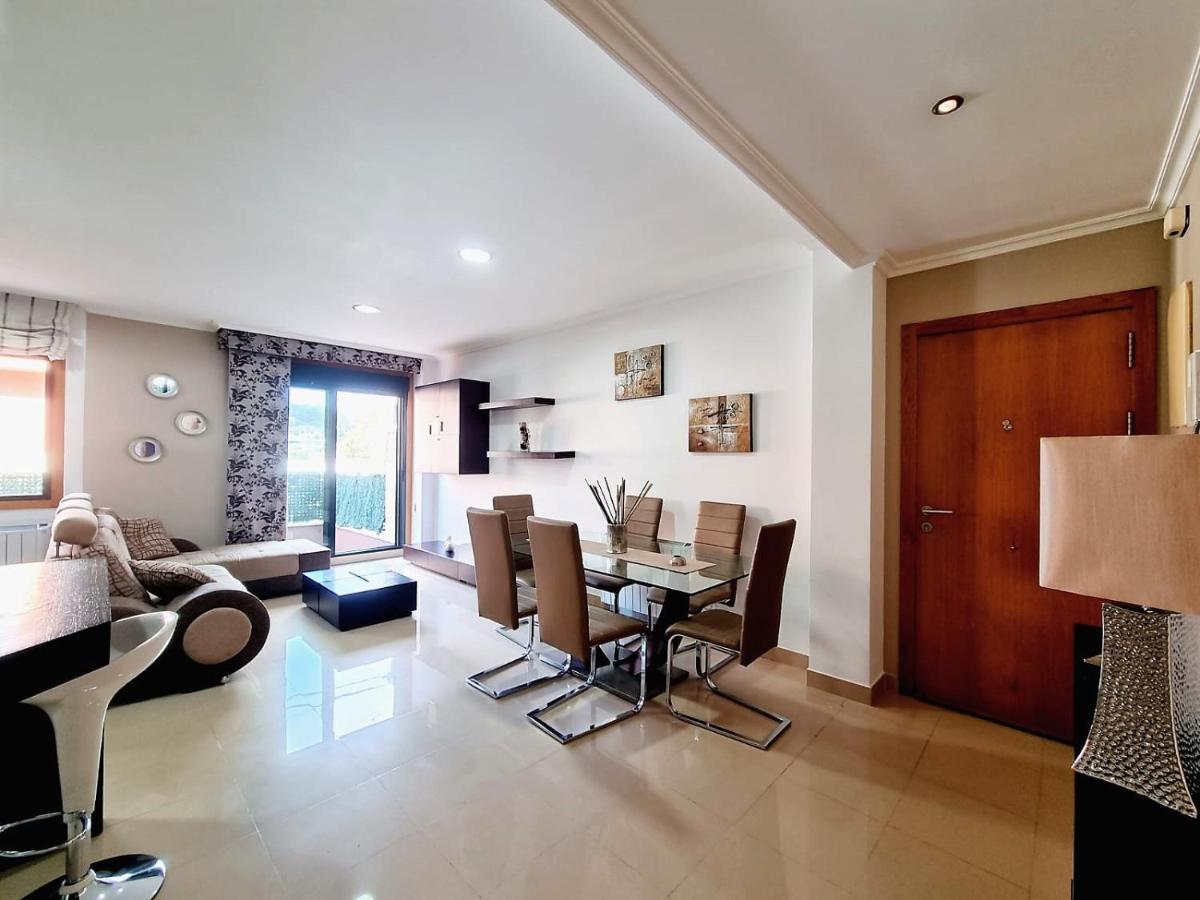 Apartamento Con Terraza Y Piscina Ribeira Exteriör bild
