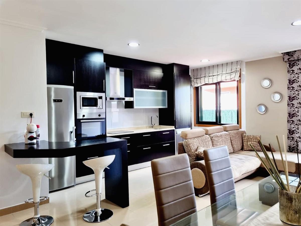 Apartamento Con Terraza Y Piscina Ribeira Exteriör bild