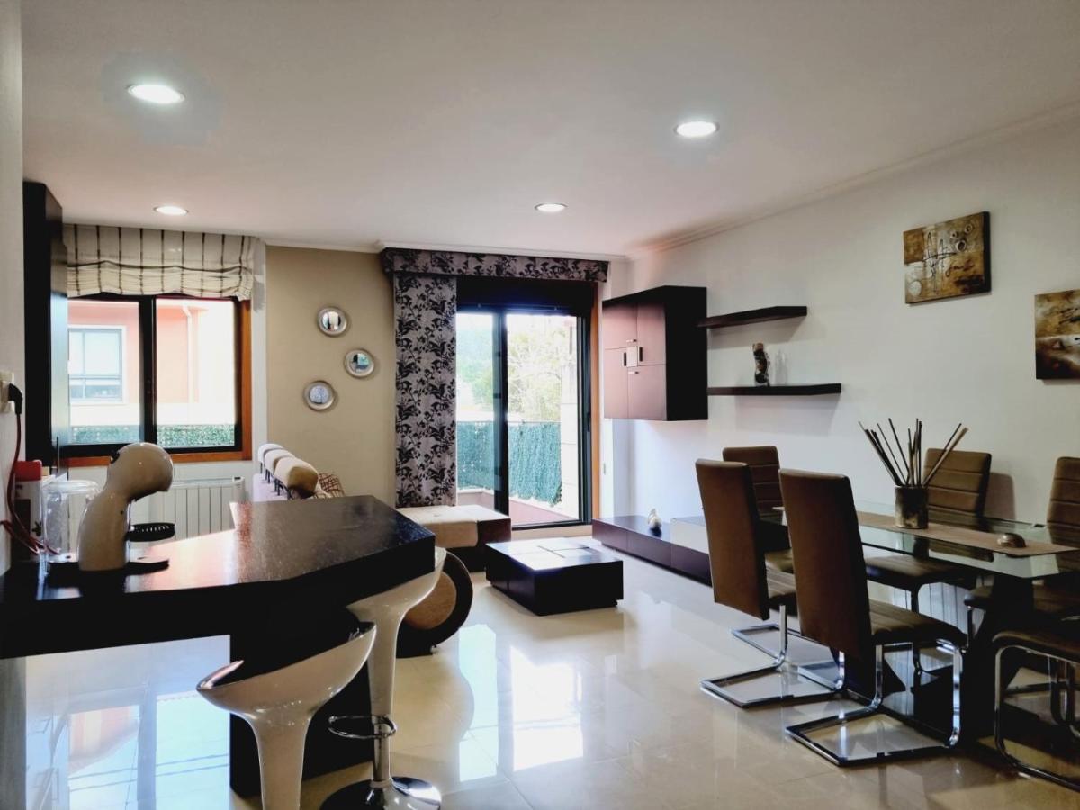 Apartamento Con Terraza Y Piscina Ribeira Exteriör bild
