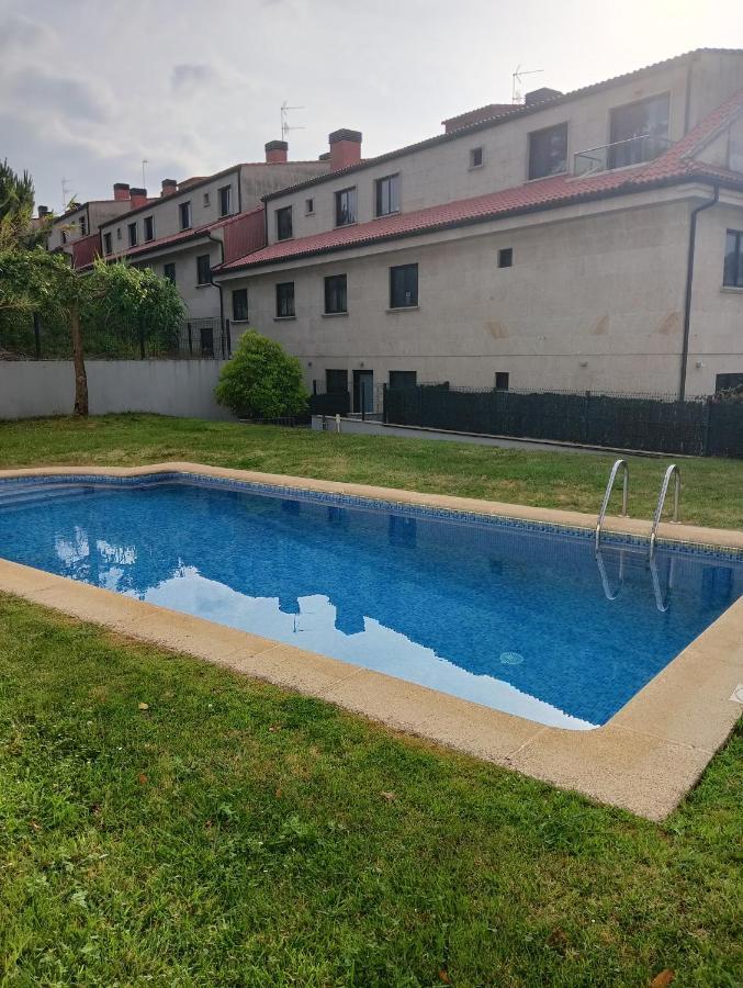 Apartamento Con Terraza Y Piscina Ribeira Exteriör bild
