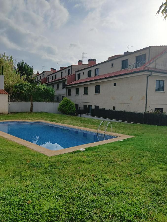 Apartamento Con Terraza Y Piscina Ribeira Exteriör bild